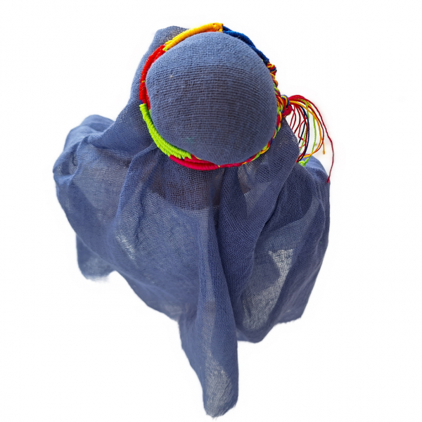 Bunte Bänder ins Haar + Schleier